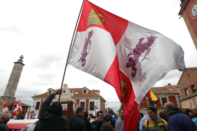 Celebración del Día de Castilla y León en Villalar.