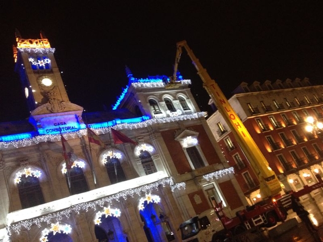 La Plaza Mayor huele a Navidad.