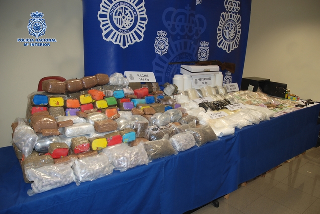 Operación Yogur contra el tráfico de drogas.