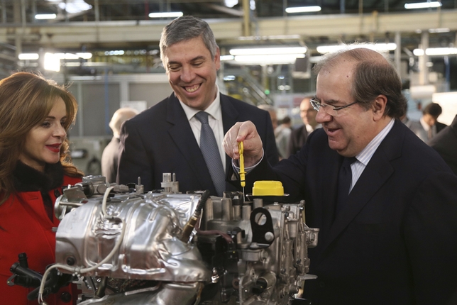 Acto de celebración del 50 aniversario de la fábrica de Motores de Renault