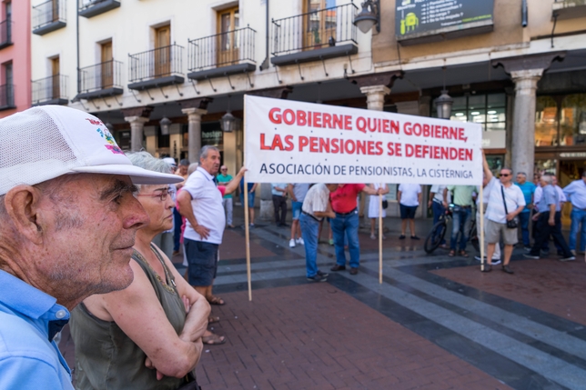 Manifestación en defensa del sistema público de pensiones
