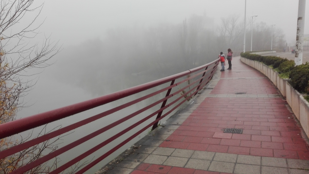 Niebla en Valladolid