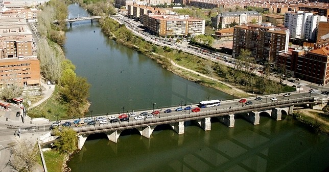 Vista aérea del Puente Mayor.