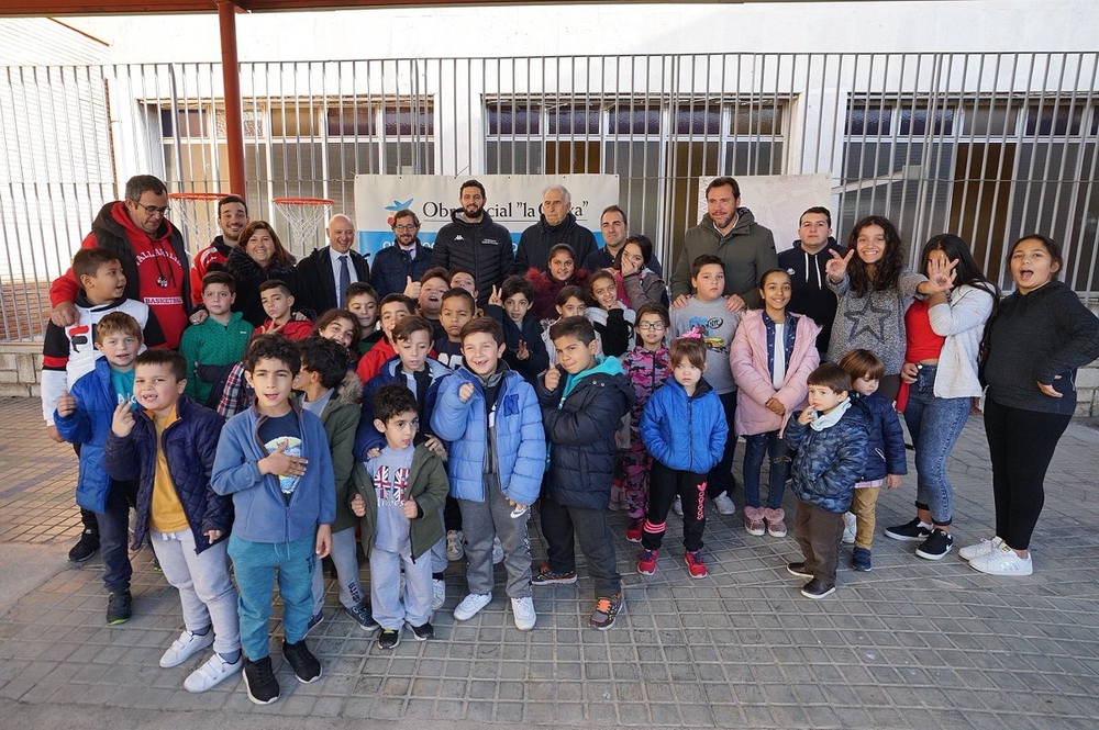 El CBC Valladolid y La Caixa organizan un acto en un colegio público  / AYUNTAMIENTO DE VALLADOLID