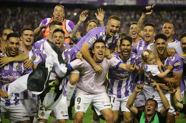 Partido de vuelta del playoff del ascenso a primera división entre el Real Valladolid y el Numancia