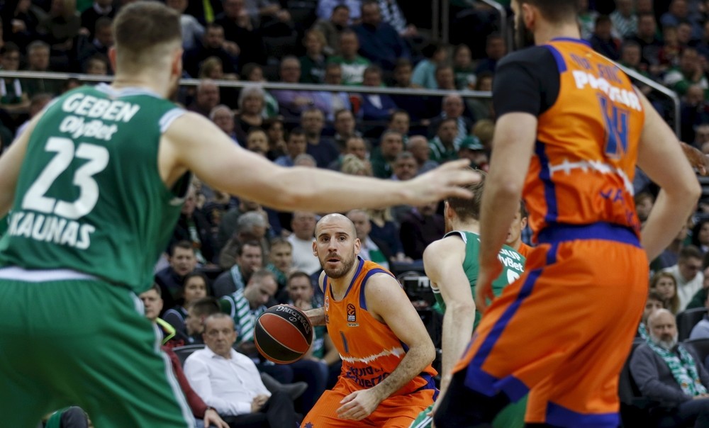 El Valencia Basket sale de Kaunas con una victoria 