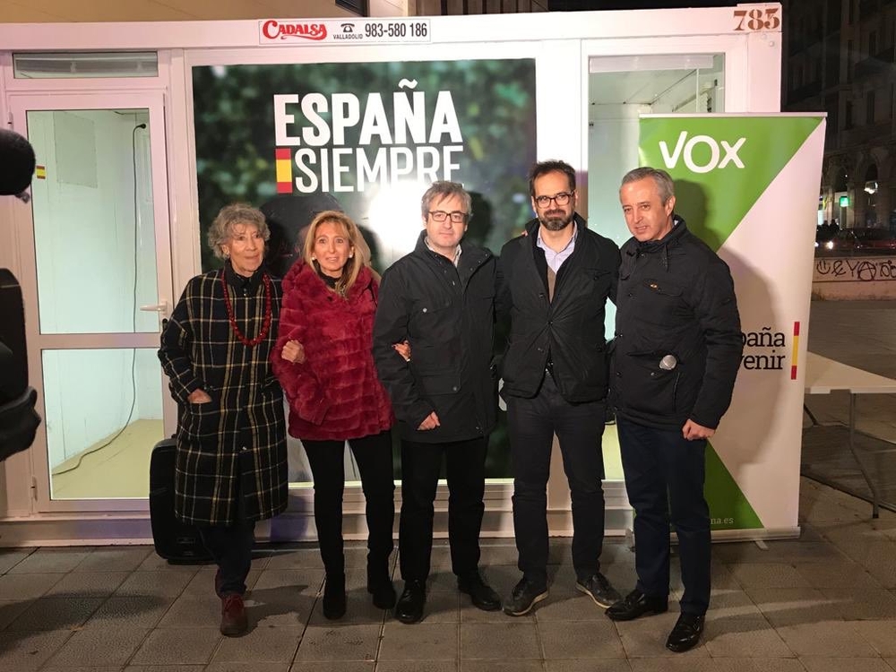 Así fue el cierre de campaña de los partidos en Valladolid: Vox.  / @VOXVALLADOLID