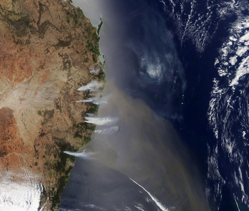 Los incendios forestales dejan dos muertos en Australia