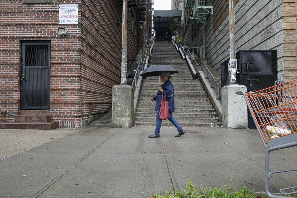 Las escaleras del 'Joker', la nueva  atracción de Nueva York