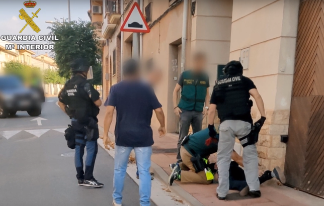Detenidos en La Rioja los dos atracadores del banco de Mota