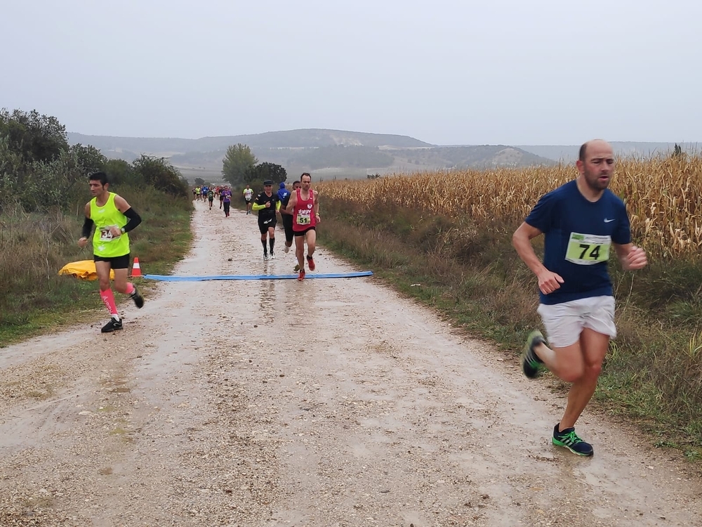 Prueba de 'Corriendo entre Viñas' celebrada en 2019 en Valbuena.