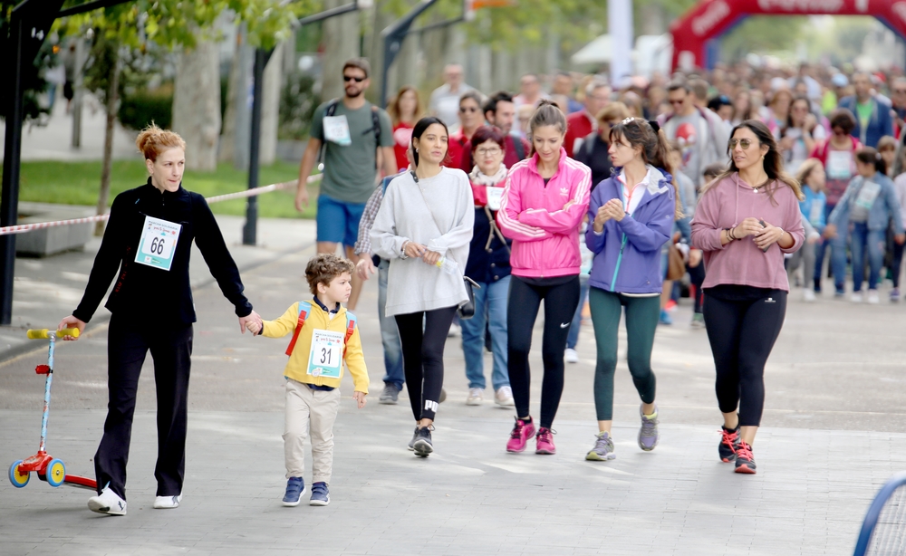 Marcha en favor de la Fundación Menudos Corazones.  / ICAL