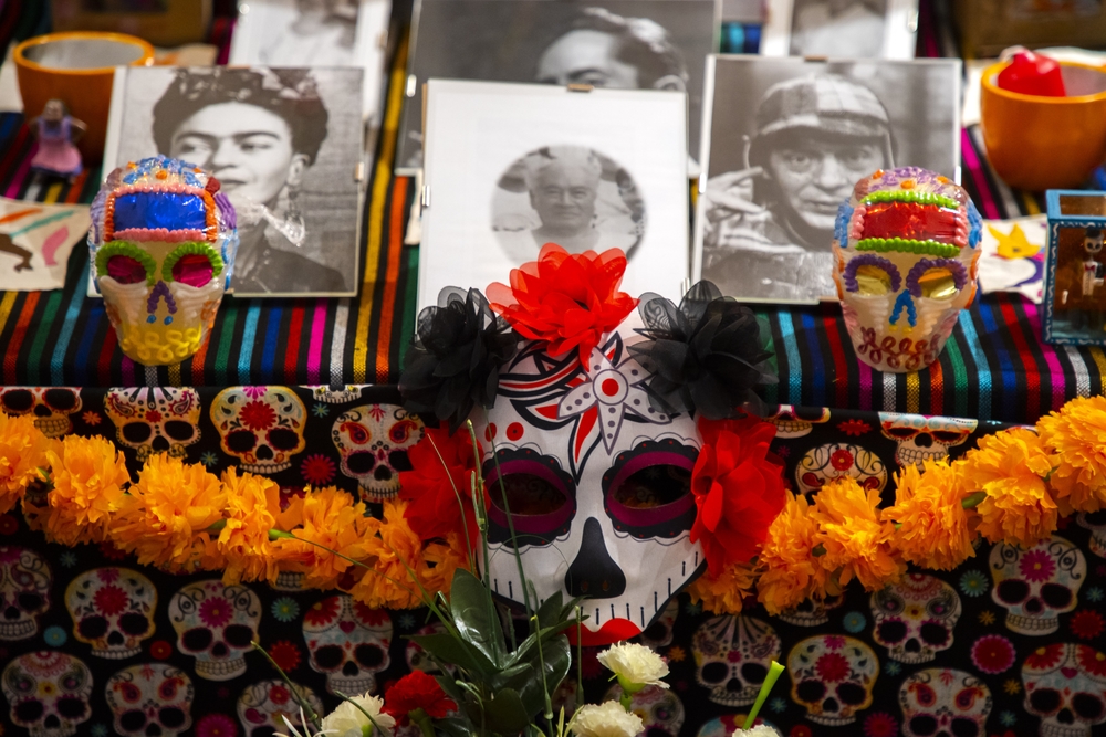 Celebración del Día de Difuntos en la Casa de México de Valladolid.  / E. MARGARETO (ICAL)