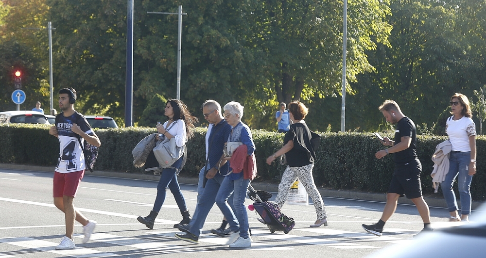 Buen tiempo y altas temperaturas en Valladolid  / JONATHAN TAJES