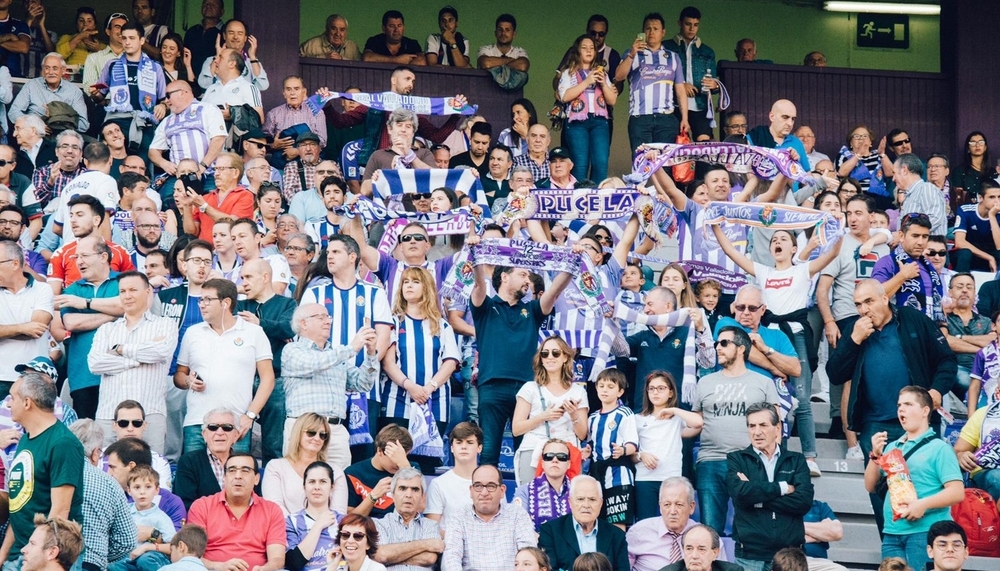 Aficionados del Real Valladolid.  / @REALVALLADOLID