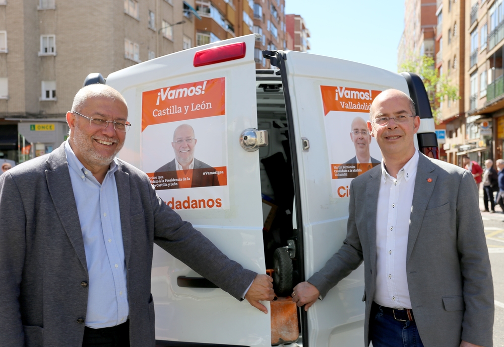 La campaña electoral en Valladolid de las municipales y autonómicas, en imágenes  / EL DÍA DE VALLADOLID