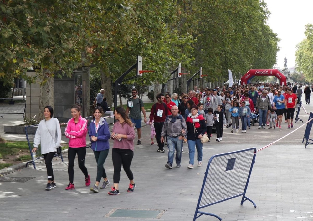 Marcha en favor de la Fundación Menudos Corazones  / AYUNTAMIENTO DE VALLADOLID