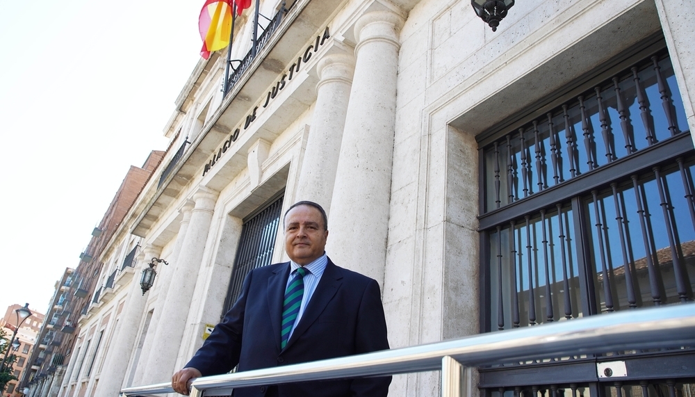 Javier Carranza, presidente de la Audiencia Provincial de Valladolid.