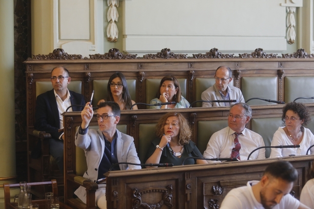 Pleno del Ayuntamiento de Valladolid  / J.T.