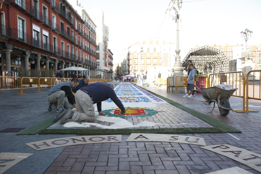 Alfombra de la Virgen de San Lorenzo  / JONATHAN TAJES