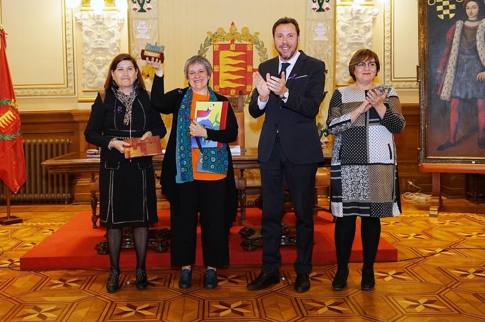 Acto institucional del Día Internacional de la Mujer en el Ayuntamiento de Valladolid  / EL DÍA DE VALLADOLID