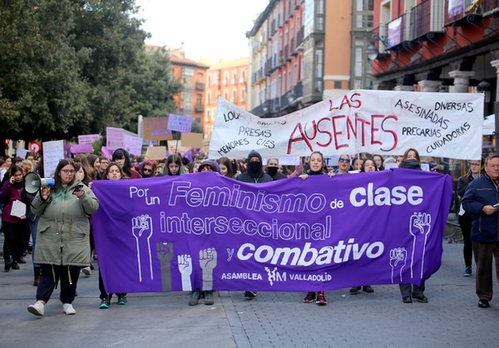Manifestación con motivo del Día Internacional de la Mujer.  / LETICIA PÉREZ (ICAL)