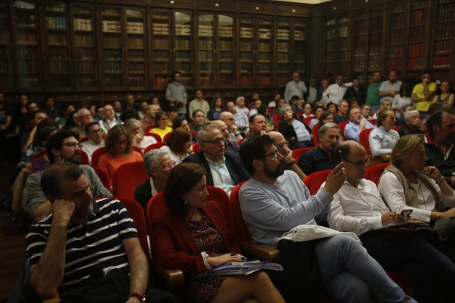 Debate electoral de los candidatos a la Alcaldía de Valladolid en la Facultad de Derecho