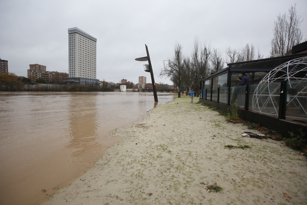 Estado del río Pisuerga en Valladolid  / JONATHAN TAJES