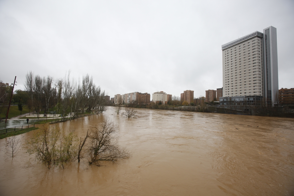 Estado del río Pisuerga en Valladolid  / JONATHAN TAJES