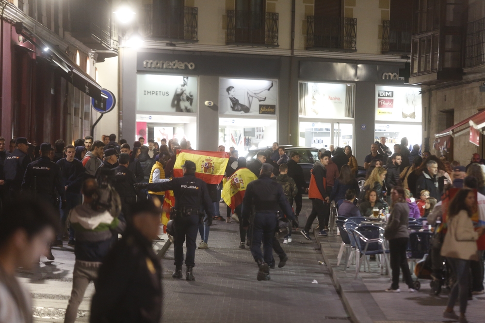 Concentraciones en Valladolid por el conflicto catalán  / JONATHAN TAJES