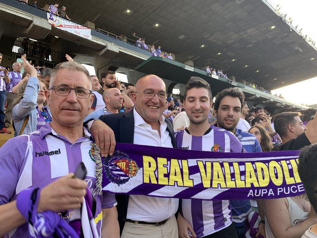 Valladolid celebra que su equipo es de Primera