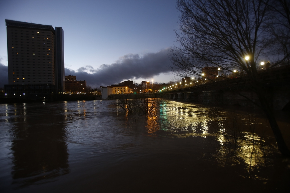 Estado del río Pisuerga en Valladolid  / JONATHAN TAJES