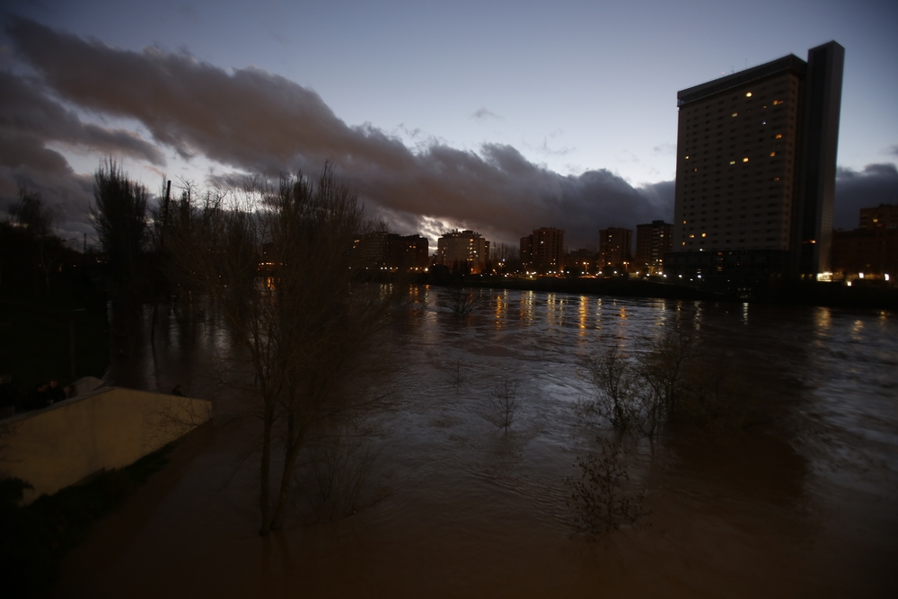 Estado del río Pisuerga en Valladolid  / JONATHAN TAJES