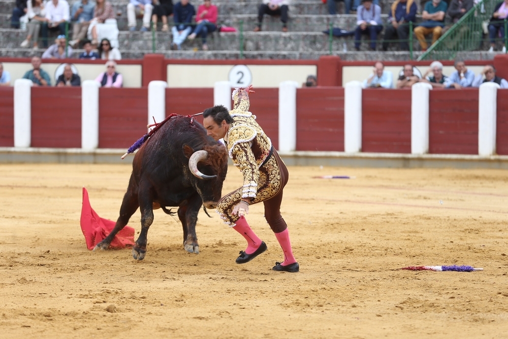 Cogida de El Cid en Valladolid.  / WELLINGTON DOS SANTOS