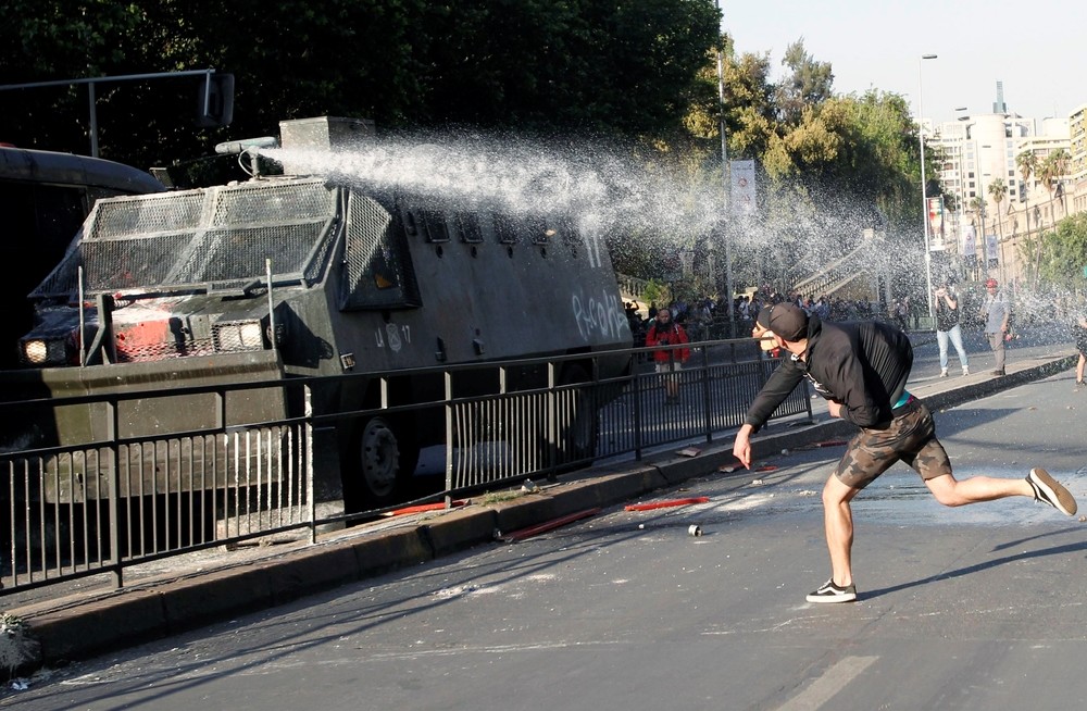 Santiago de Chile amanece tomada por más de 400 militares