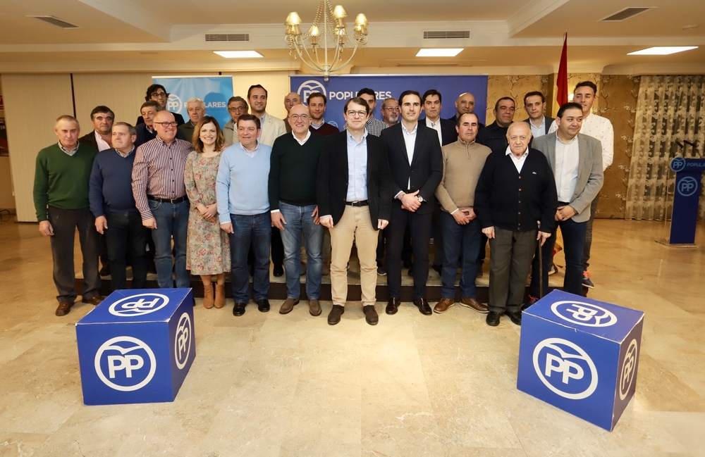 Presentación de los candidatos del PP de la comarca de Medina del Campo