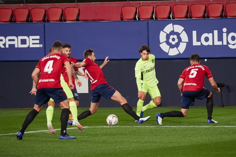 Joao Félix enseña el camino en Pamplona