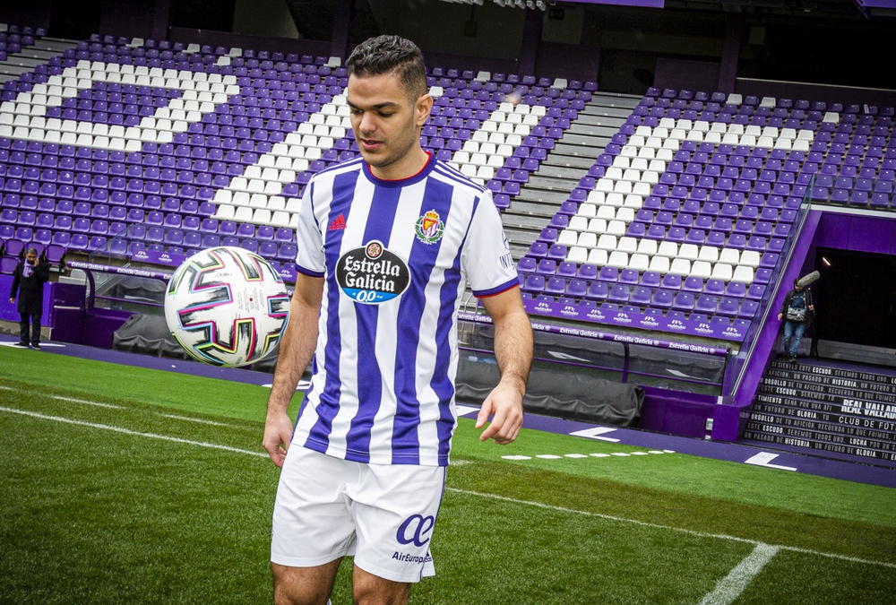 Presentación del jugador del Real Valladolid Ben Arfa   / JONATHAN TAJES