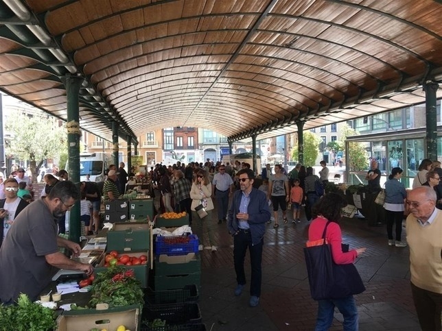 Mercado de plaza de España.