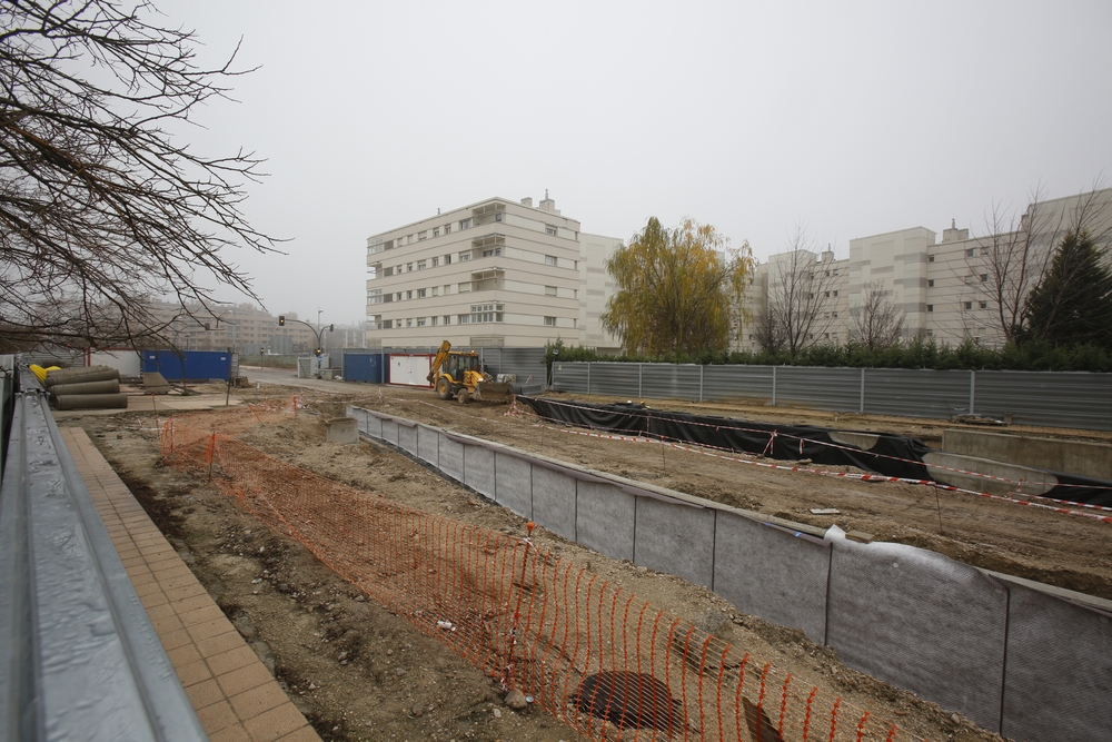 Obras del túnel de la calle Andrómeda  / JONATHAN TAJES