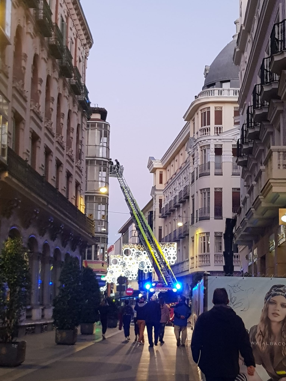 Intervención en la calle Regalado  / El Día de Valladolid