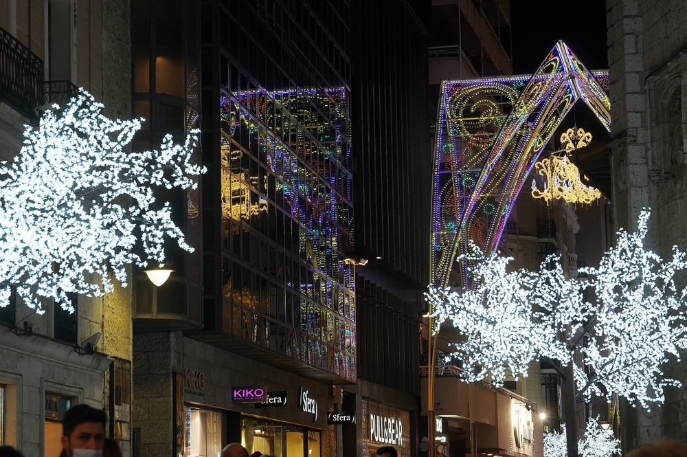 Valladolid enciende sus luces de Navidad