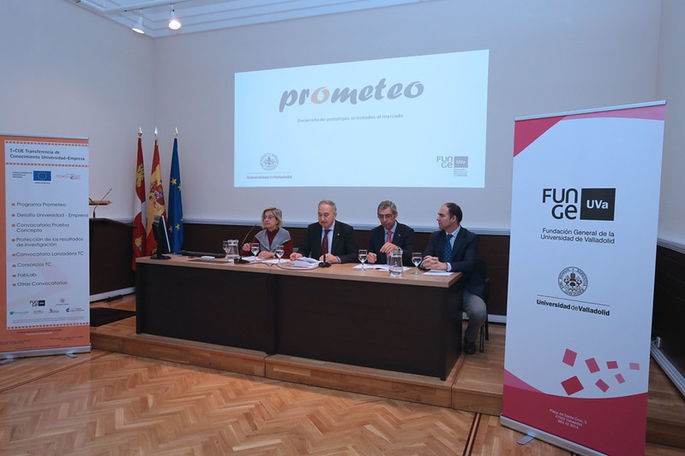 La UVA presenta los proyectos ganadores de las becas Prometeo  / UVA
