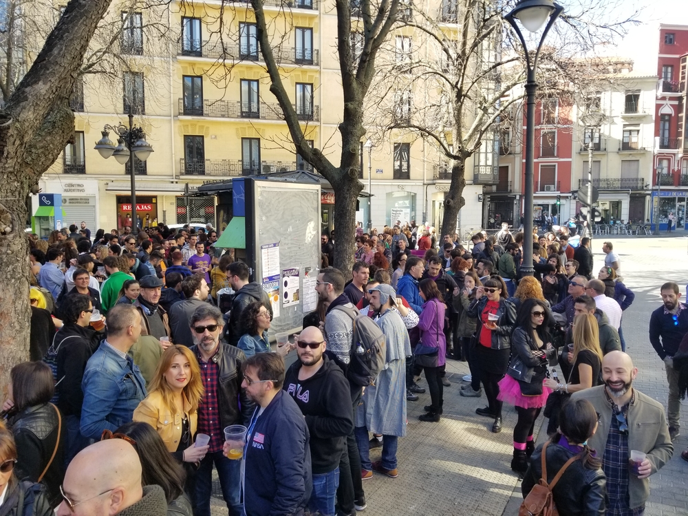 El Penicilino celebra su 'fiesta de casi cierre'