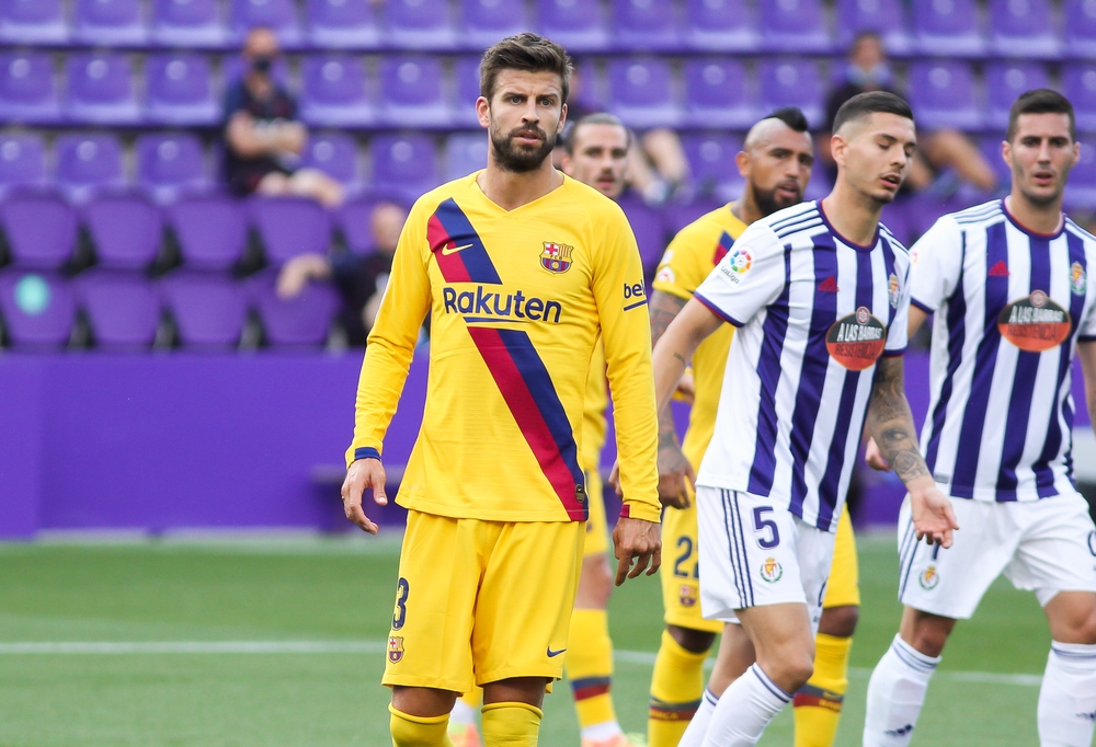 Encuentro entre el Real Valladolid y el Fútbol Club Barcelona.  / IRINA R. H.