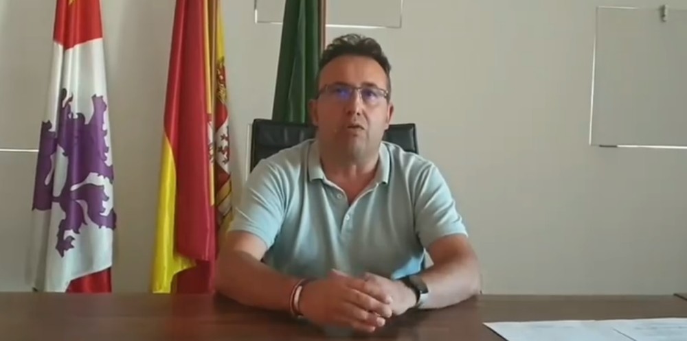 El alcalde de Pedrajas, Alfonso Romo.