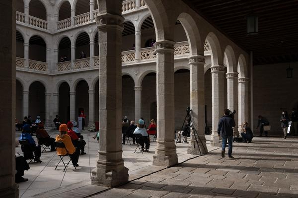 Acto de inauguración del curso académica de la UVa. 