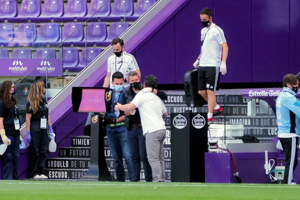 Imágenes del Real Valladolid-Celta.  / EFE