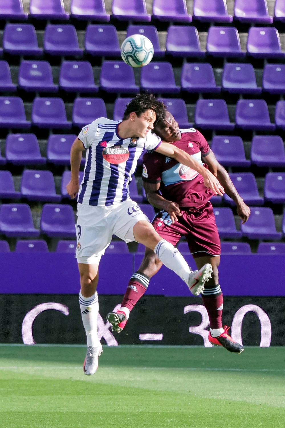 Imágenes del Real Valladolid-Celta.  / EFE