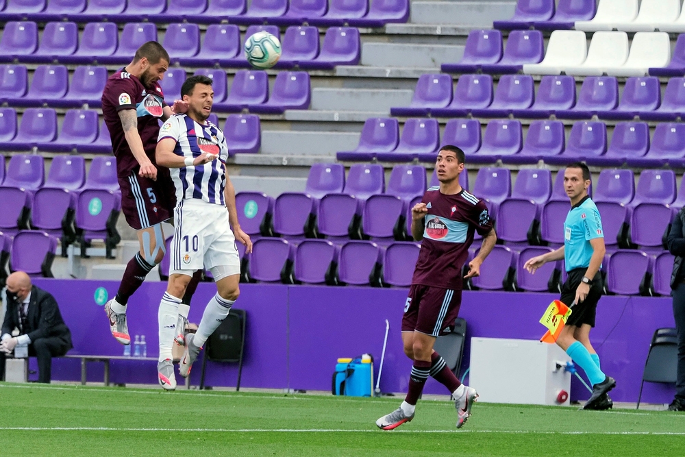 Imágenes del Real Valladolid-Celta.  / EFE